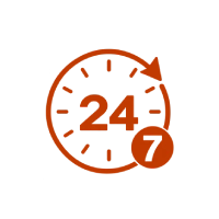 24/7 Support