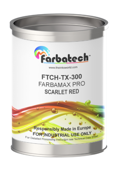 Specialized Farbamax Pro inks that can be utilized on maximum substrates 