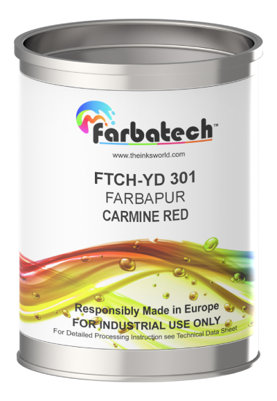 Specialized farbapur inks for printing on polyethylene and polypropylene goods 