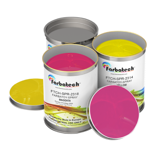 EN71 compliant spray coating inks for toys by Farbatoy Spray from Farbatech Inks