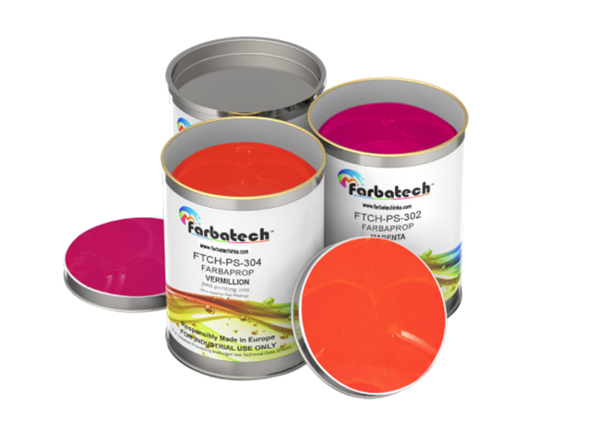 Farbatech Pad Printing inks  | Spinks World | Farbaprop Pad printing Inks | Farbaprop screen printing inks | Farbaprop Spray coating inks | 