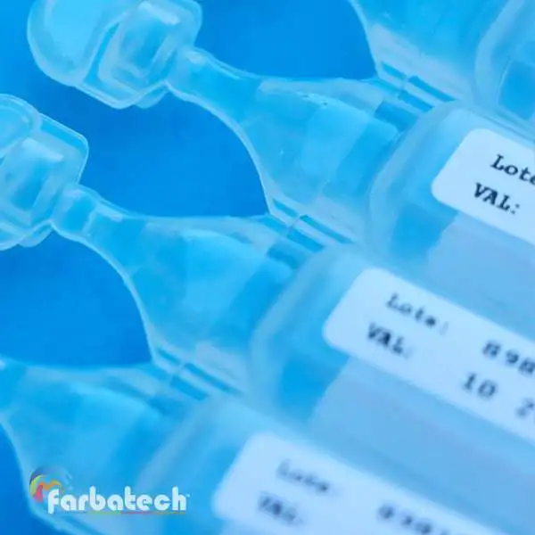 printing inks for plastic ampules