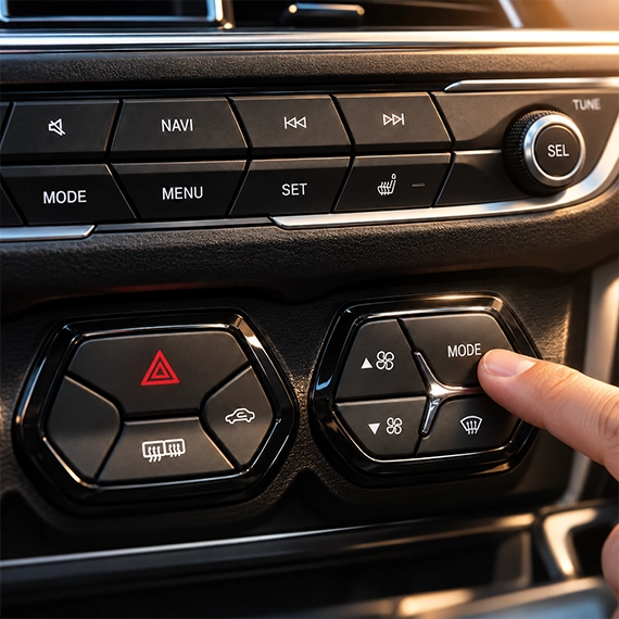 Printing on automotive audio controllers using Farbatech inks