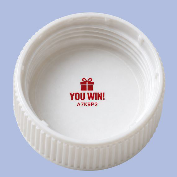 Printing Ink On Plastic Promo Cap