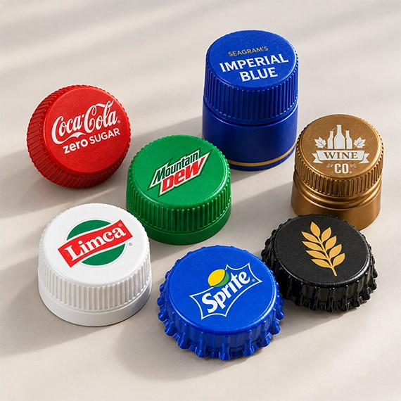 Printing Inks For Caps And Closures
