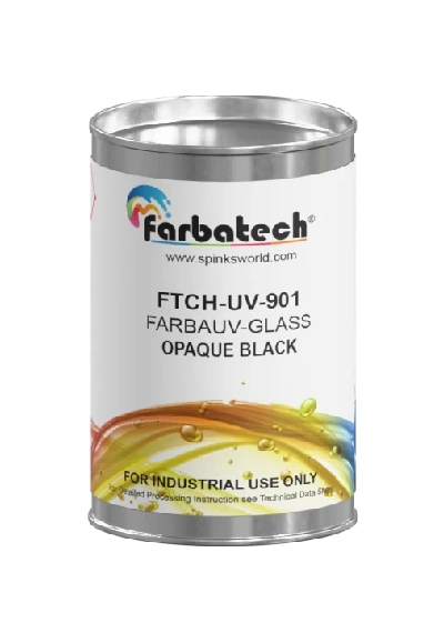 Specialized UV ink for printing on glass items | Spinks World |FarbaUV pad printing inks