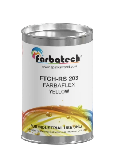 Specialized inks for printing on flexible surfaces | Spinks World | Flexography printing inks | Screen printing inks | Best pad printing inks | Best spray coating inks  | Farbatech 