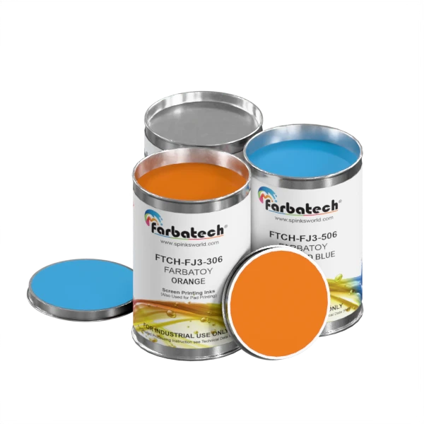 Farbatoy range of EN71 compliant inks for printing on toys and children's products from Farbatech inks