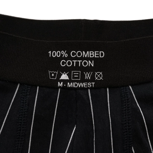 garment printing ink application on a waistband care label